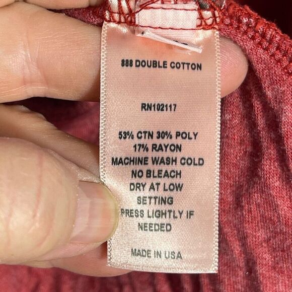 North Star Base Gray Beige Hi-Low Hem Long Sleeve V-Neck T-Shirt Bundle of 2 XS - Picture 13 of 13